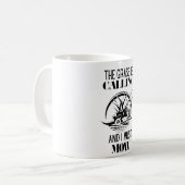 Mug L'herbe appelle et je dois tondre (Devant gauche)