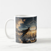 Mug L'héritage des Spitfire : un hommage à l'aviation  (Gauche)