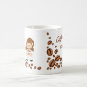 Mug L'heure du café dit le gnome sur un  (Centre)