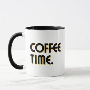 Mug L'heure du café   Simple Café Quotidien Minimalist