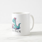 Mug L'heure du thé avec un Dino (Devant droit)