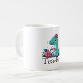 Mug L'heure du thé avec un Dino (Devant gauche)