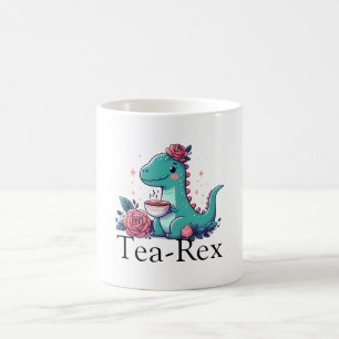 Mug L'heure du thé avec un Dino