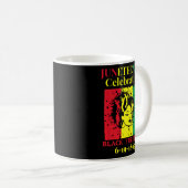 Mug L'histoire de l'Amérique africaine célèbre la rétr (Devant droit)