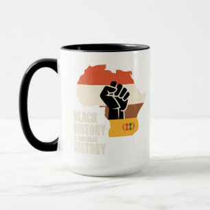 Mug L'histoire des Noirs est la culture et le patrimoi