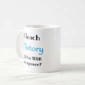 Mug l'histoire enseigne (Devant gauche)