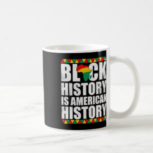 Mug L'histoire noire est l'histoire américaine Patriot