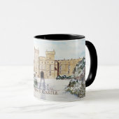 Mug L'hiver à Windsor Castle Paysage Peinture (Devant droit)