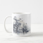 Mug L'hiver dans la rue (Gauche)