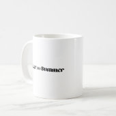 Mug L'hiver est meilleur que l'été (Devant gauche)
