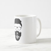 Mug L'homme à la barbe - Amusant (Devant droit)