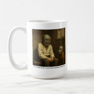 Mug L'Homme au Masque de Fer et son chien, Bob.