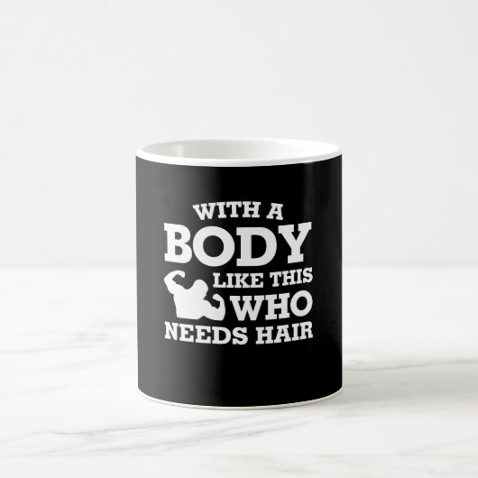 Mug L'homme chauve Bodybuilding aiment ceci qui a (Centre)