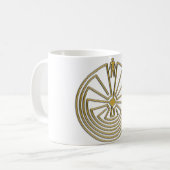 Mug L'homme dans le Maze - l'or (Devant gauche)