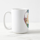 Mug L'homme dans le Maze - Tatouage tribal (Gauche)