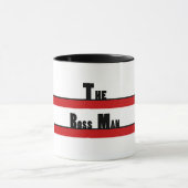 Mug L'HOMME de PATRON par : ChicaSunshine (Centre)