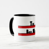 Mug L'HOMME de PATRON par : ChicaSunshine (Devant gauche)