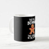 Mug L'Homme Derrière Le Cookie Au Four Noël Pr (Devant gauche)