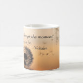 Mug L'homme est libre Citation Voltaire (Centre)