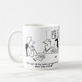 Mug L'homme et la femme dans le bureau d'orientation d (Gauche)