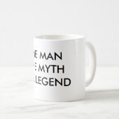 MUG L'HOMME LA LÉGENDE DE MYTHTHE (Devant droit)
