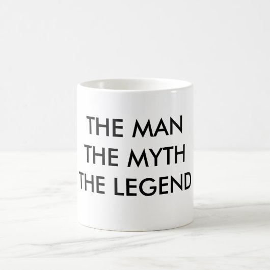 MUG L'HOMME LA LÉGENDE DE MYTHTHE (Centre)