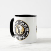 Mug L'Homme Le Mythe La Légende (Devant gauche)