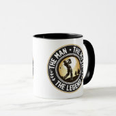 Mug L'Homme Le Mythe La Légende (Devant droit)