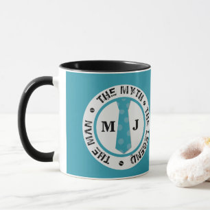 Mug L'homme le mythe la légende nom personnalisé