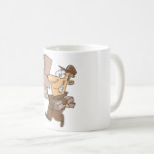 Mug L'homme livre des colis (Devant droit)