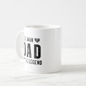 Mug L'Homme Papa La Légende (Devant gauche)