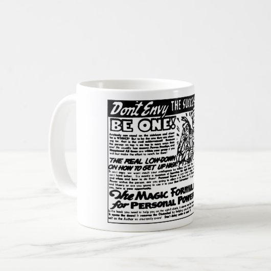 Mug L'homme qui réussit (Devant gauche)