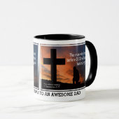 Mug L'HOMME QUI S'INQUIÈTE DEVANT DIEU Fête des pères  (Devant droit)
