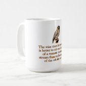Mug L'Homme Sage connaît (Devant gauche)