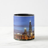 Mug L'horizon de Chicago du planétarium d'Adler (Centre)