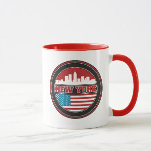 Mug L'horizon Etats-Unis de New York diminuent