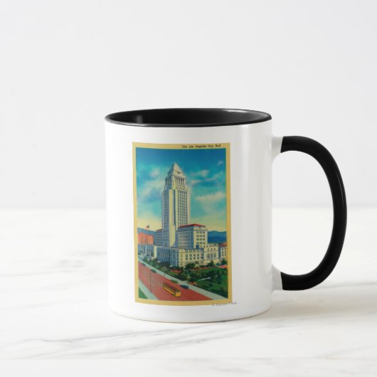 Mug L'hôtel de ville de Los Angeles (Droite)