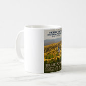Mug L'Hôtel Non-Park Le Plus Visité ! - Blue Ridge Par (Devant gauche)