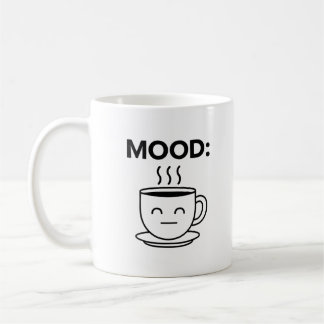 Mug L'humeur bouchée—Visage bouché