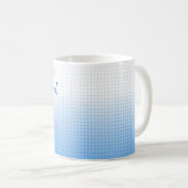Mug L'humeur d'aujourd'hui, une dame rétro qui renvers (Devant droit)