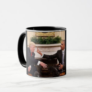 MUG L'HUMEUR POLITIQUE D'OBAMA TRUMP