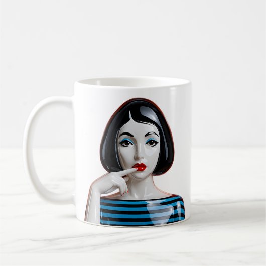 Mug L'humeur pop parisienne (Gauche)