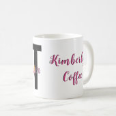 Mug L'Humour de l'artiste, Café NON Peindre l'eau drôl (Devant droit)