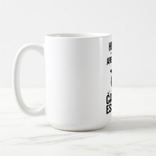 Mug L'humour noir Les humains sont facultatifs Les cha