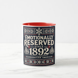 Mug L'humour scandinave - Émotionnellement réservé