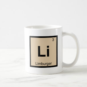Mug Li - Chimie du fromage de Limbourg Tableau périodi