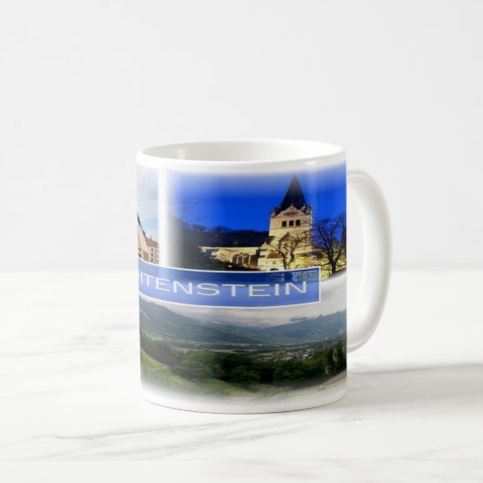 Mug LI Liechtenstein - Vaduz (Devant droit)