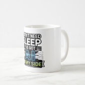 Mug L'IA de mon côté - Citation technique drôle (Devant droit)