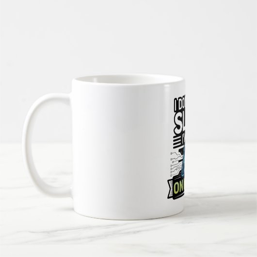 Mug L'IA de mon côté - Citation technique drôle (Gauche)
