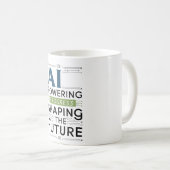 Mug L'IA favorise le progrès - Façonner l'avenir (Devant droit)